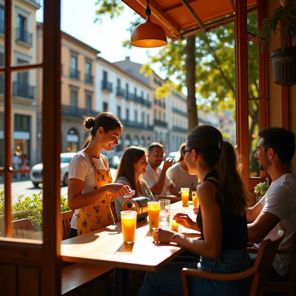 Modern office environment